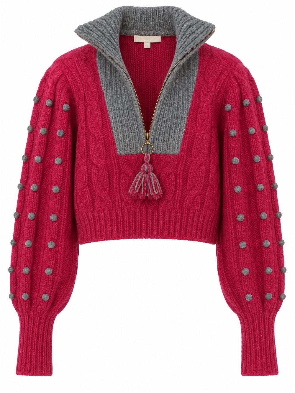 LoveShackFancy Pink Alpaca and Wool
